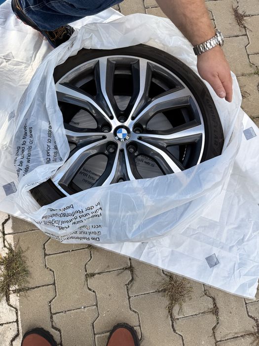 Jante Y BMW X1 F48 X2 F39 R19 senzori anvelope vara Goodyear DOT 2025