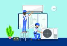 Montaj Aer Conditionat, Igienizare, Incarcare freon Firma Autorizata