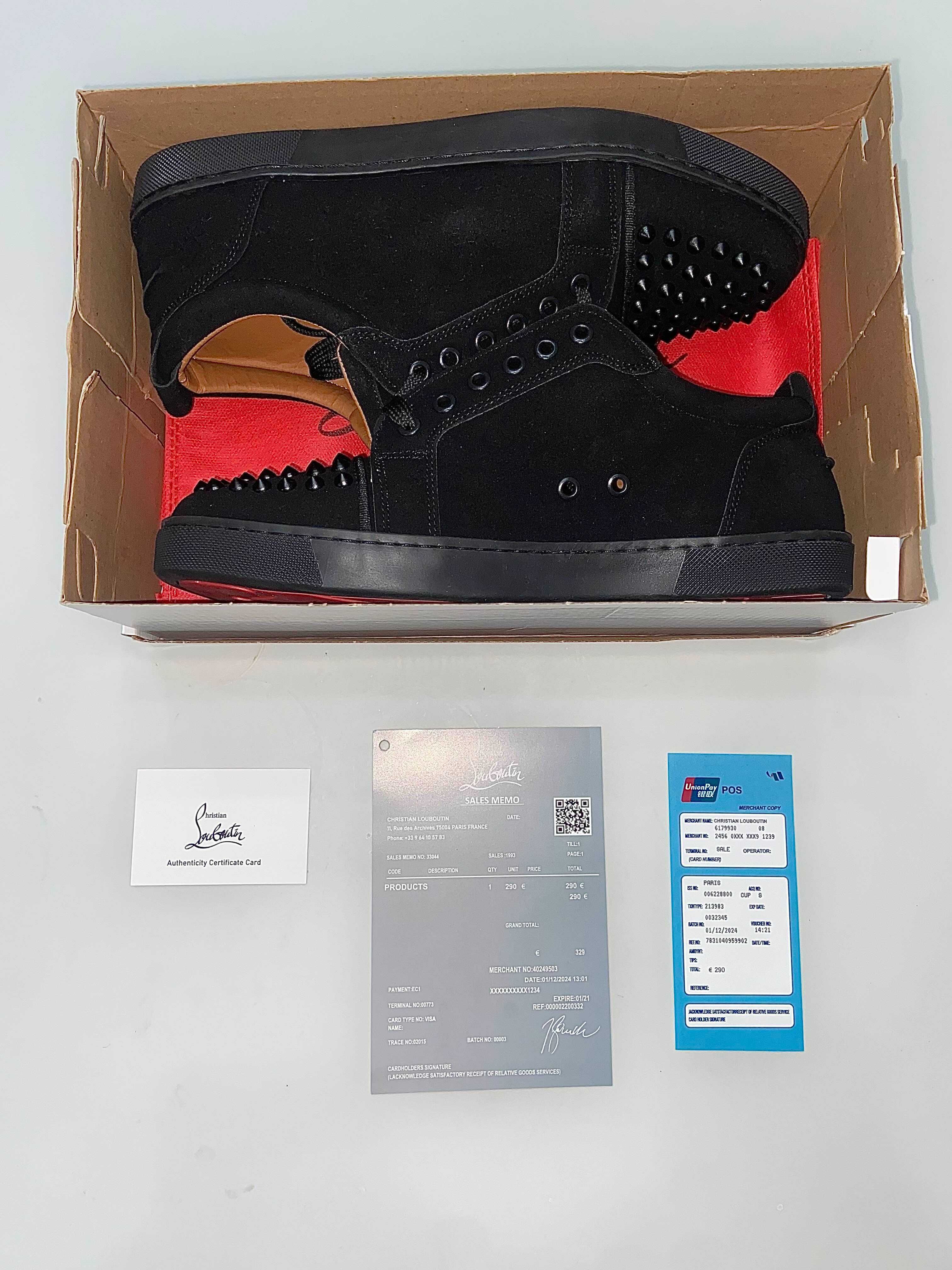 (41-44 номер) Christian Louboutin Red Bottoms Low (с шипове)