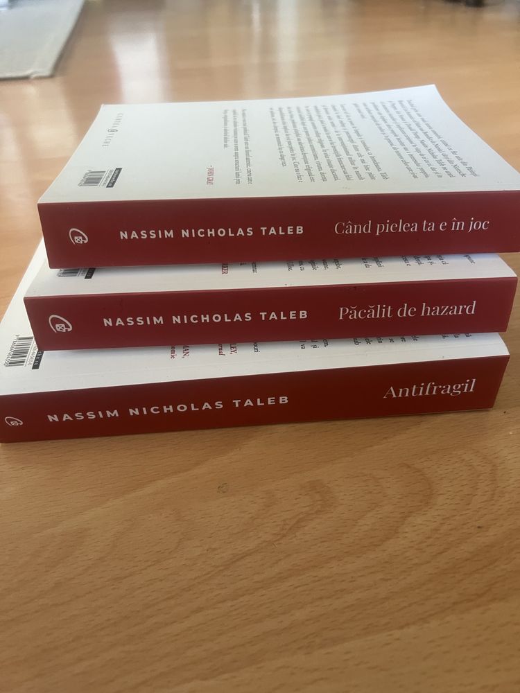Carte Nassim taleb antifragil pacalit de hazard cand pielea ta e in jo