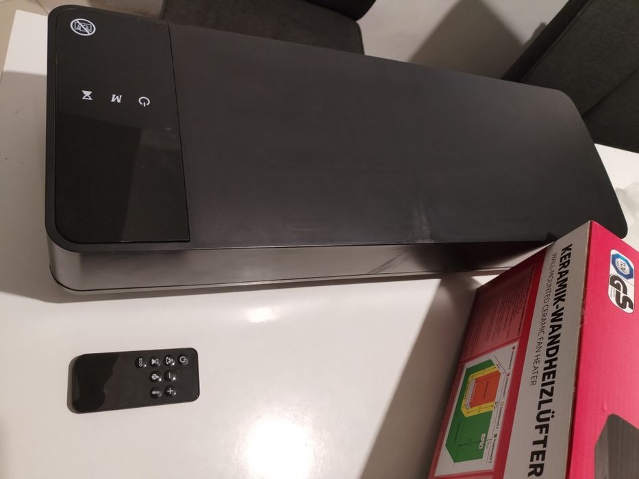 Керамична вентилаторна печка за стена/конвектор