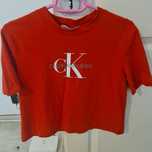 Tricou portocaliu CK