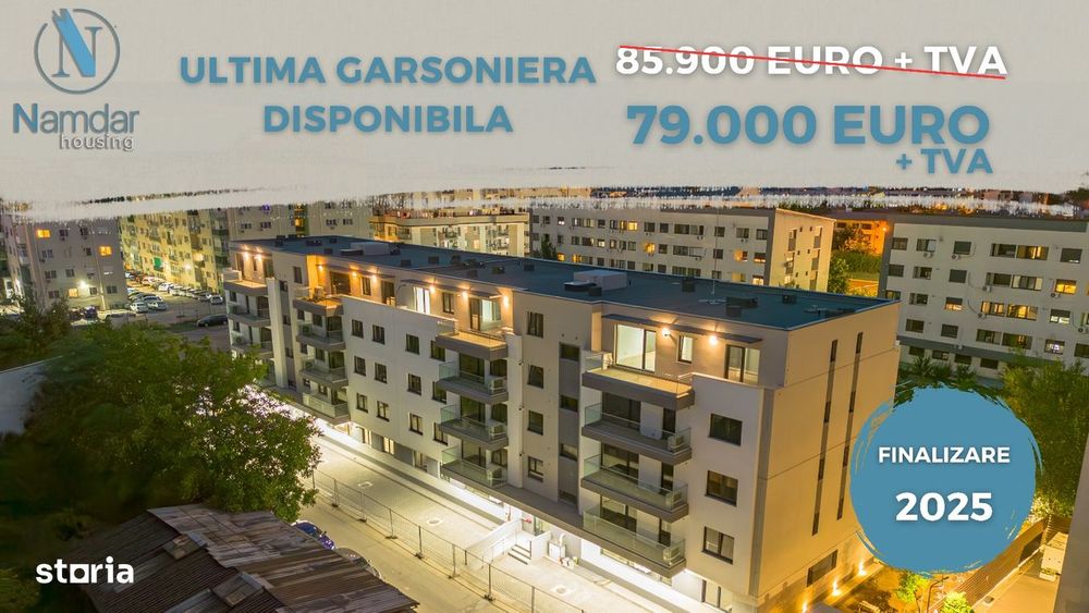 STUDIO cu TERASA 15 MP | Metrou Pacii Militari | AC Inclus