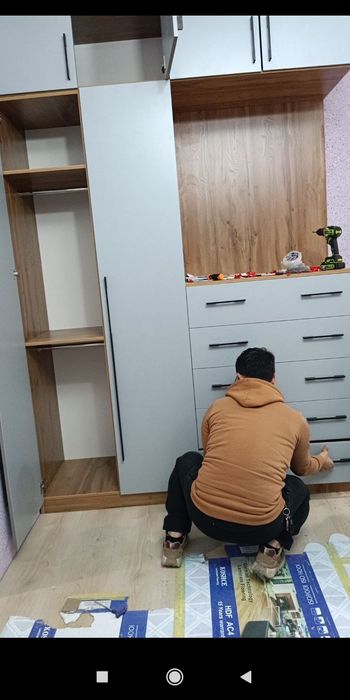 Кухиный шкаф кроват и других мебель изготовим под заказом