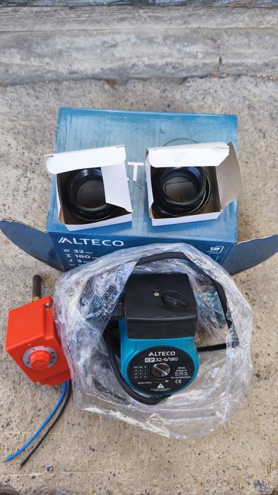 Циркуляционный насос ALTECO и терморегулятор