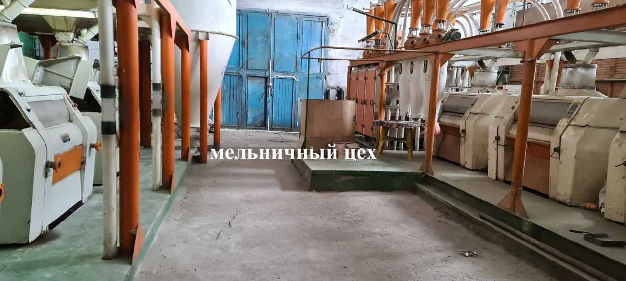 Продаётся мельничный комплекс с жд тупиком