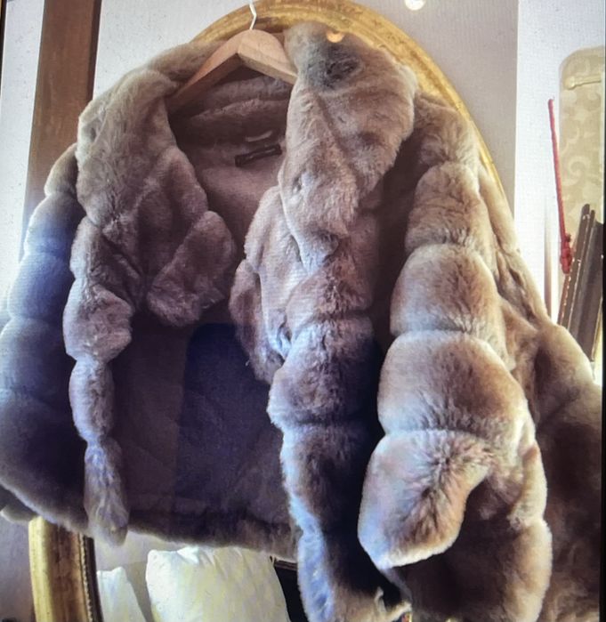 Capa blană artificială superba mărimea M/ L