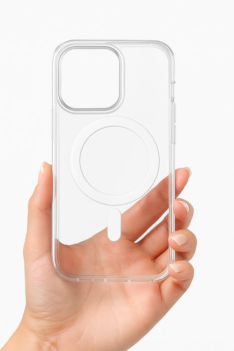 Huse iPhone 15 Pro Max MagSafe – Transparente, NOI