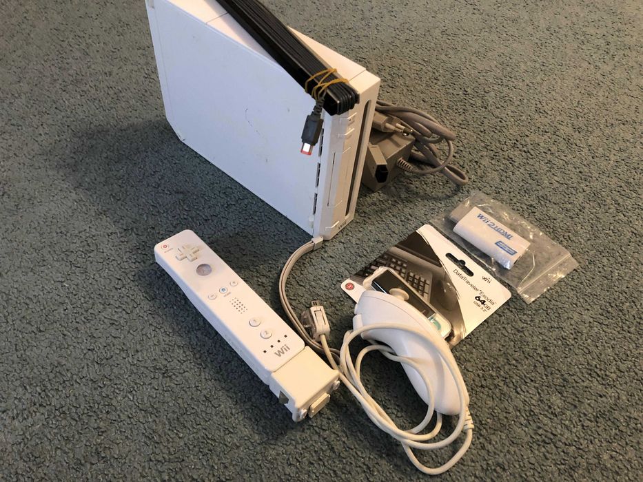 Consola Nintendo Wii Modata 50 jocuri completa colectie