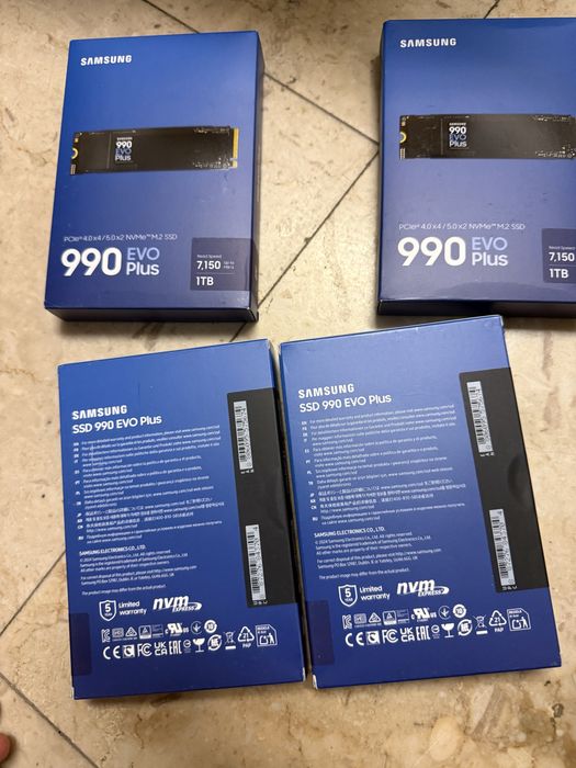 Ssd samsung 990 evo plus 1tb nou sigilat 7150mbs