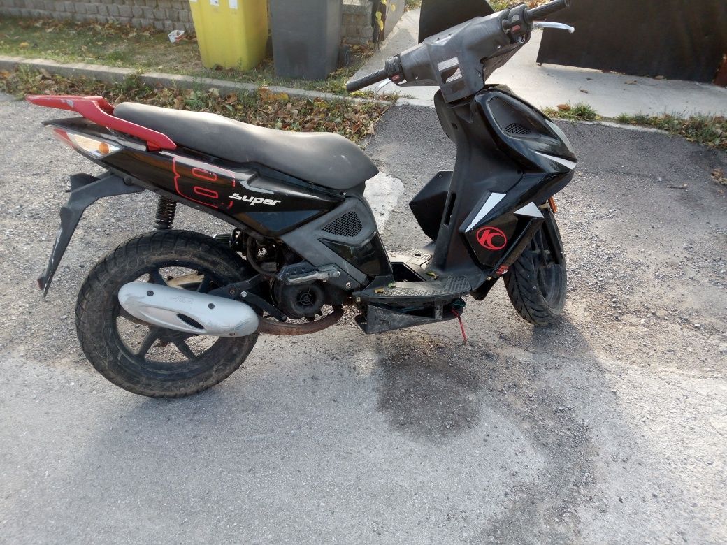 Kymco super 8 на части