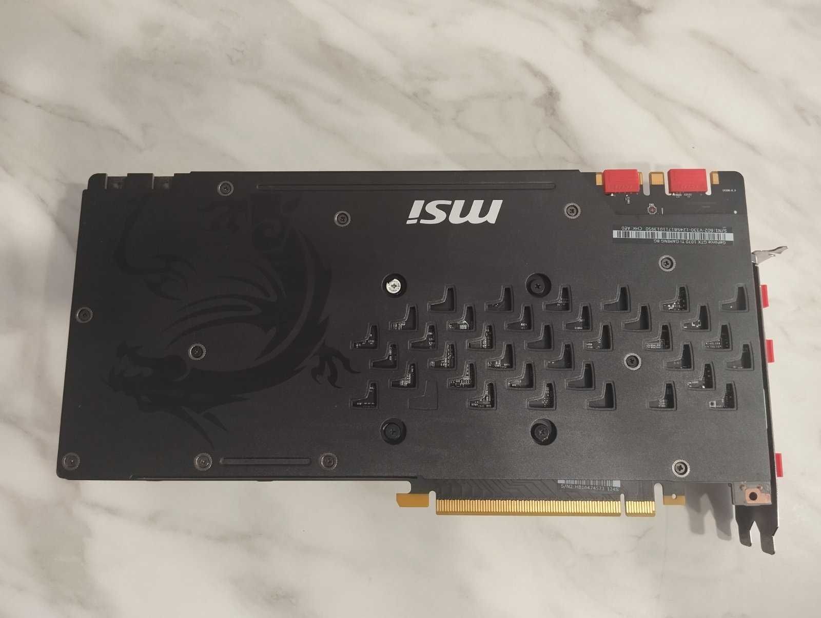 Видео карта Nvidia MSI GTX1070TI GAMING X - 8GB GDDR5