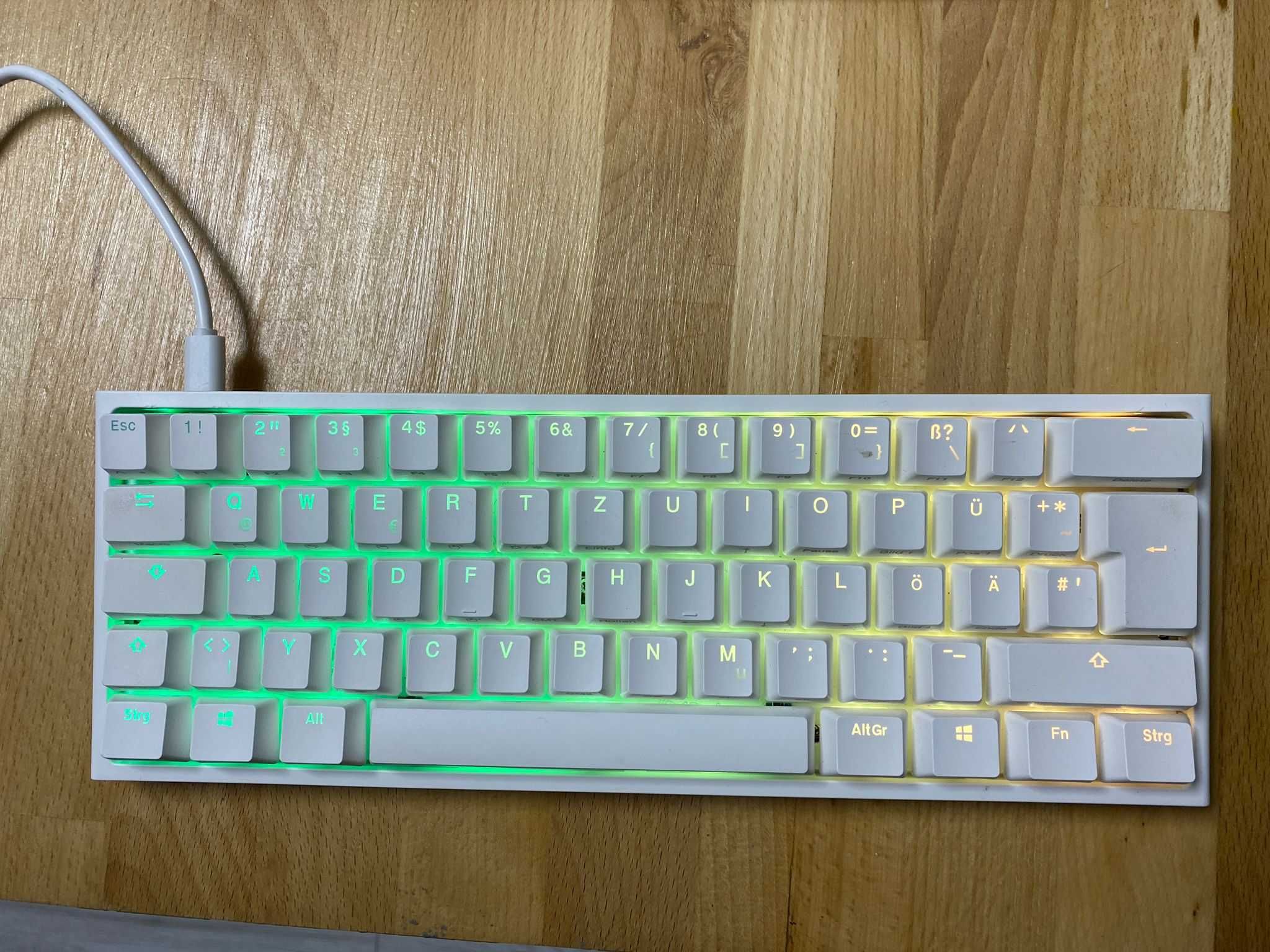 Tastatura one 2 Mini Pure White rgb