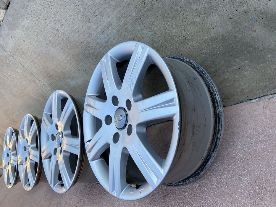 4бр лети джанти 5х130/ет53/ц.отв.71.5/ 7.5 J /18 цола/AUDI Q7/ауди