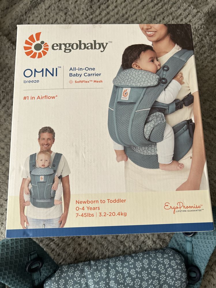 Ергономична раница Ergobaby Omni breeze,