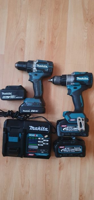 Makita DF 001G,mașina de găurit 40V-140Nm