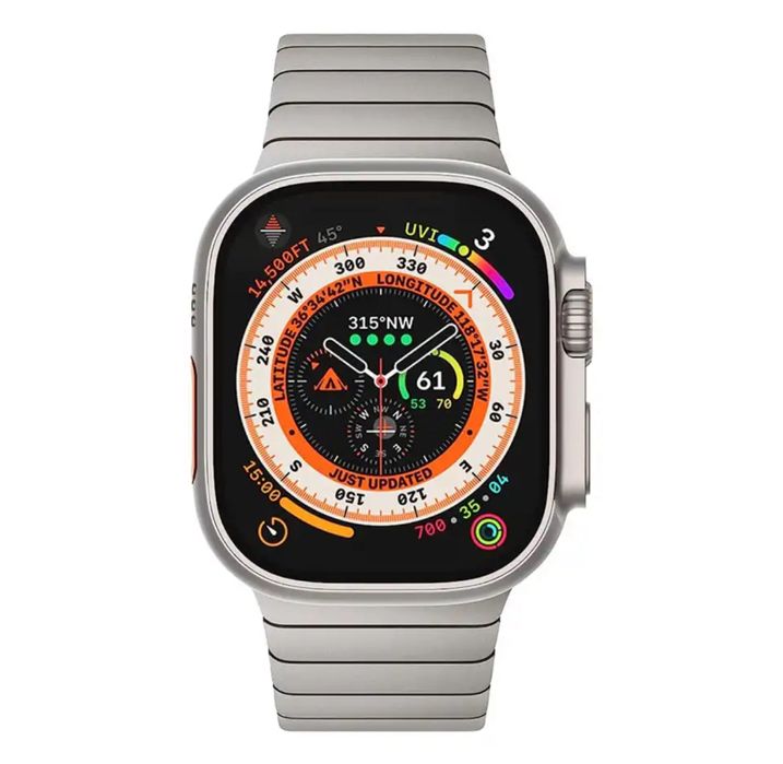Curea Husa Metalica Titanium Incarcator Ceas Iphone Watch Apple