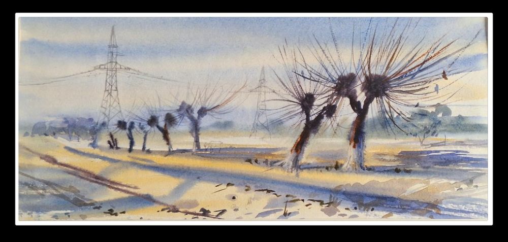 Devoriy surat shishali ramkasi bilan 19 cm x 41 cm