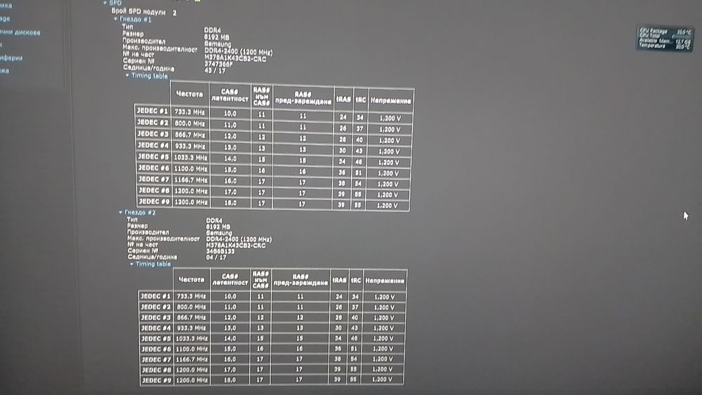 Ram Ddr4 2x8gb 2400 Samsung, различна седмица