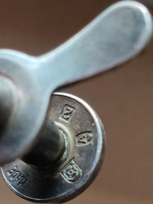 Penseta vintage placata argint