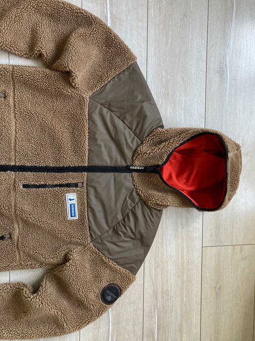 Napapijri Haltia Fleece  Sherpa мъжко горнище горница яке размер M