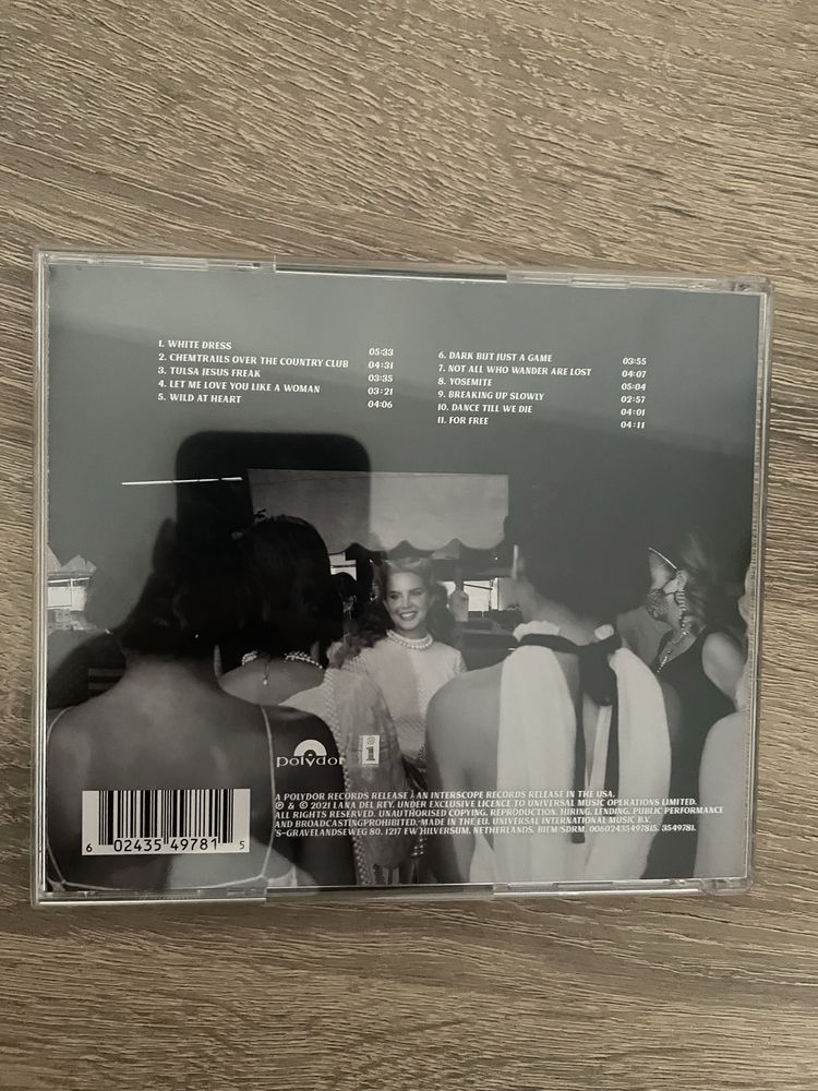 Lana Del Rey - Chemtrails Over The Country Club CD диск