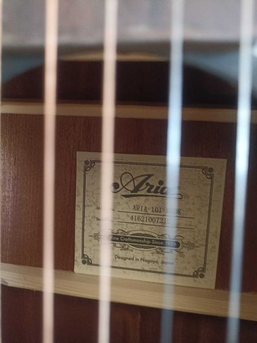 Новая гитара Aria