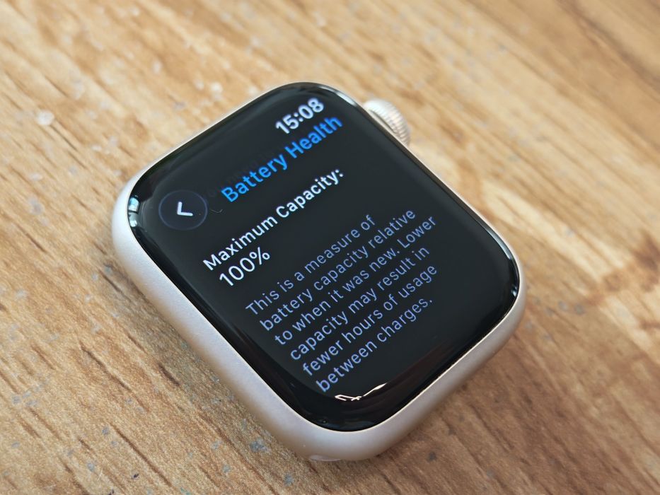 КАТО НОВ 41mm Apple watch 9 iStyle Гаранция 2027 г. Starlight