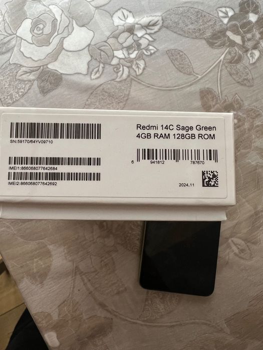 Redmi 14C 4/128 в перфектно състояние