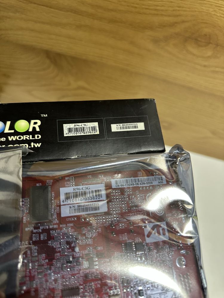 RADEON 9600 Pro AGP Noua In Cutie Sigilata Retro Pc Placa Video Ati