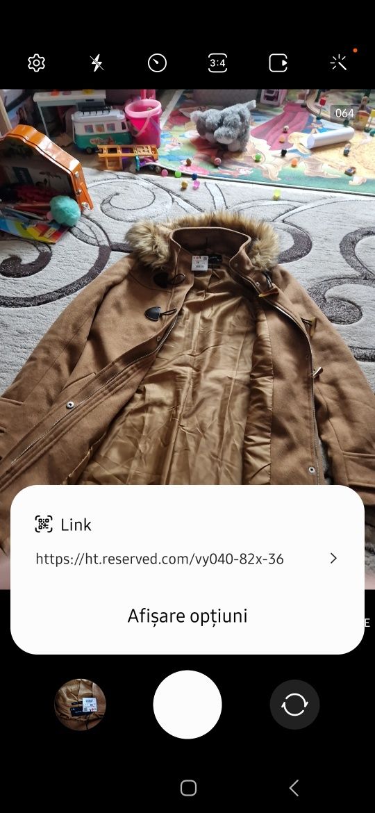 Palton Reserved Maro 36. Nou cu eticheta