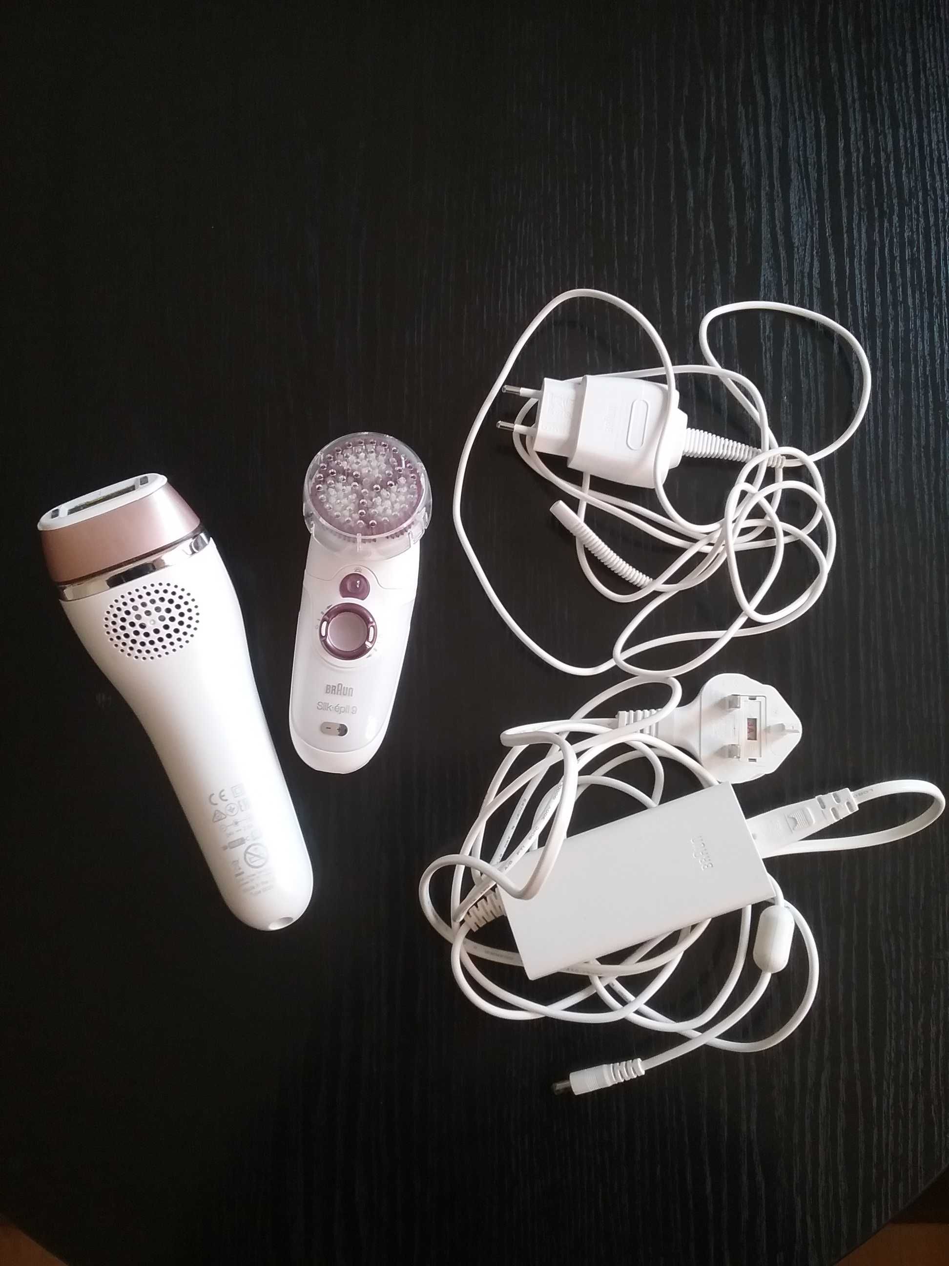 Фотоепилатор braun  + уред за ексфолиране на тялото