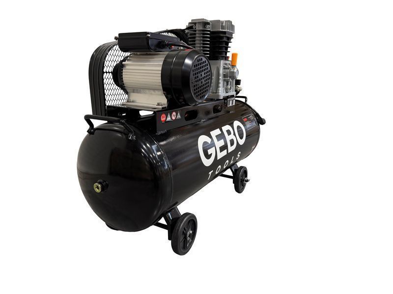 Въздушен компресор 100 л 3нp 220v gebo tools