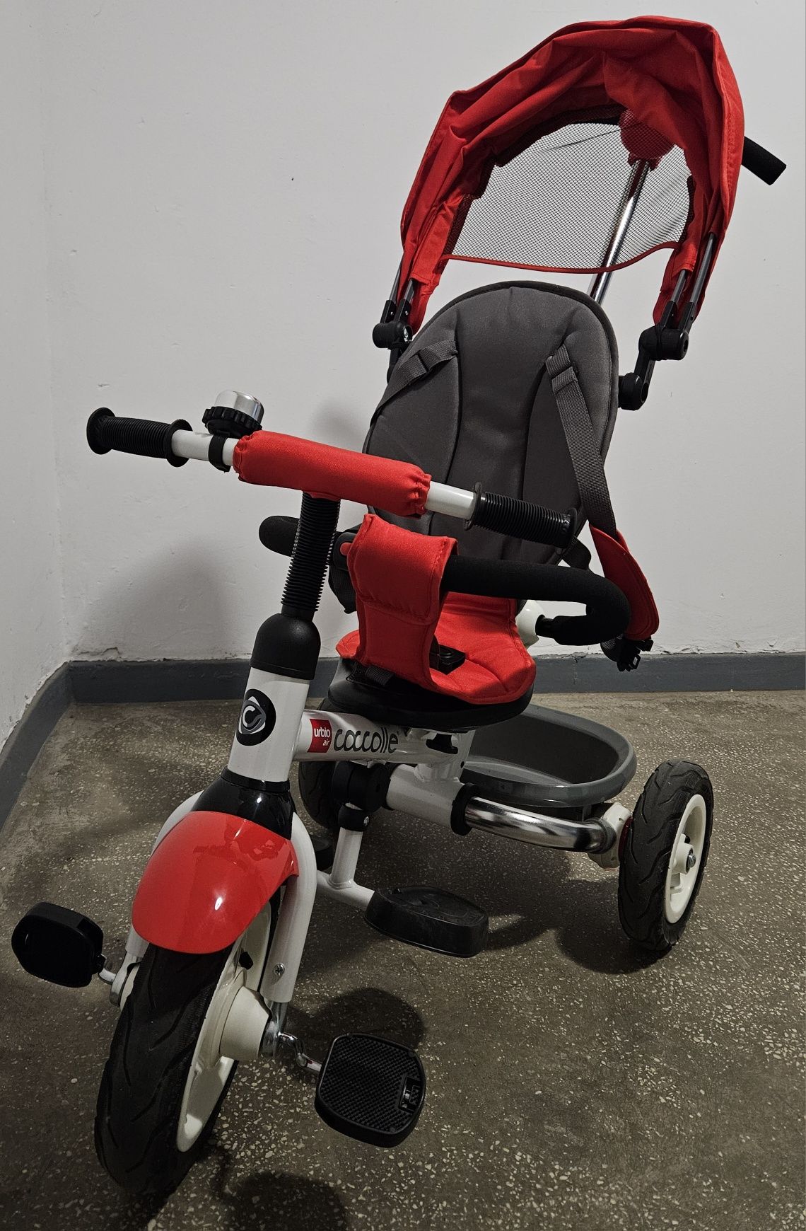 Tricicletă pliabilă Urbio Air Coccolle roșie