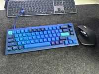 Tastatura Mecanica Keychron Q2 Knob QMK65% Gateron GProBlue Switch RGB