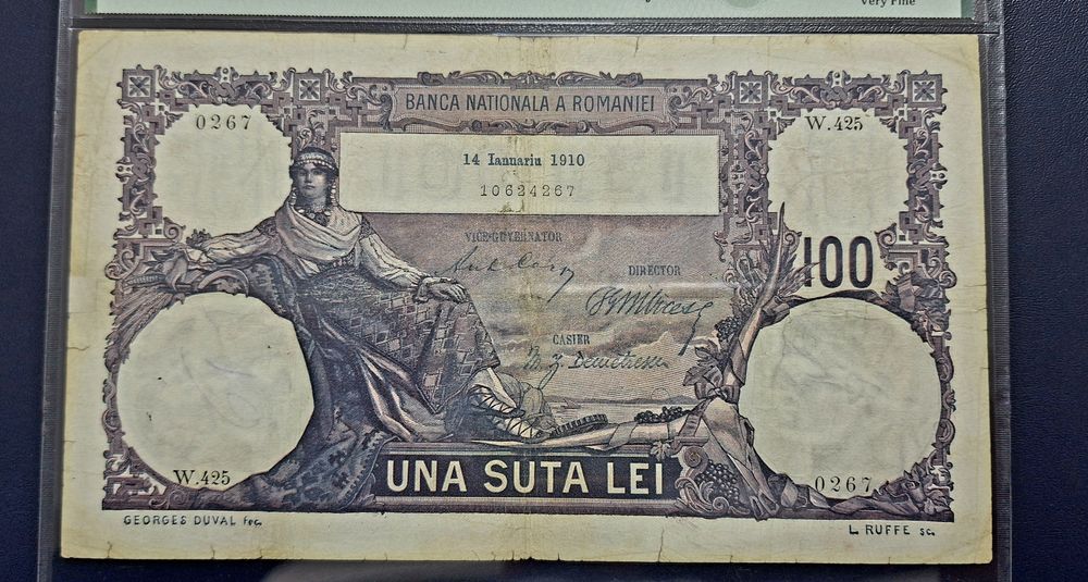 Bancnota 100 lei 1910