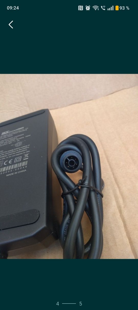 Încărcător bicicleta electrica 36V-4Ah/48V-3Ah