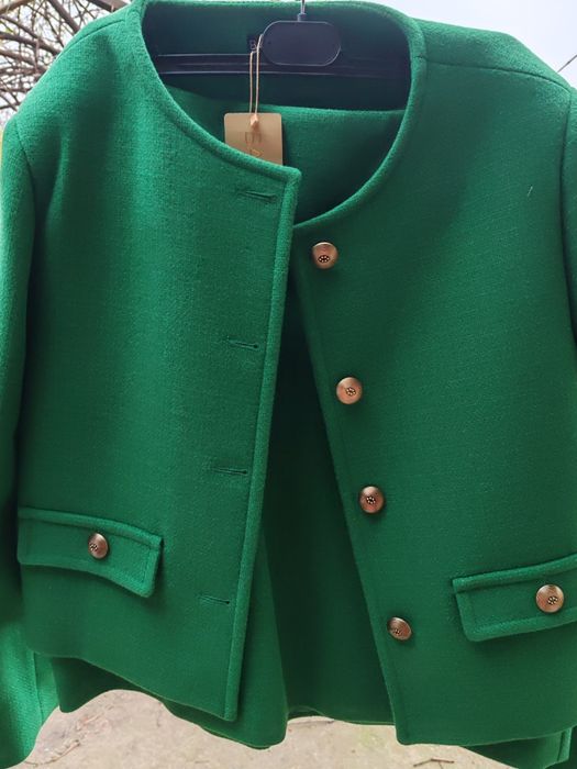 Compleu dama sacou +fusta