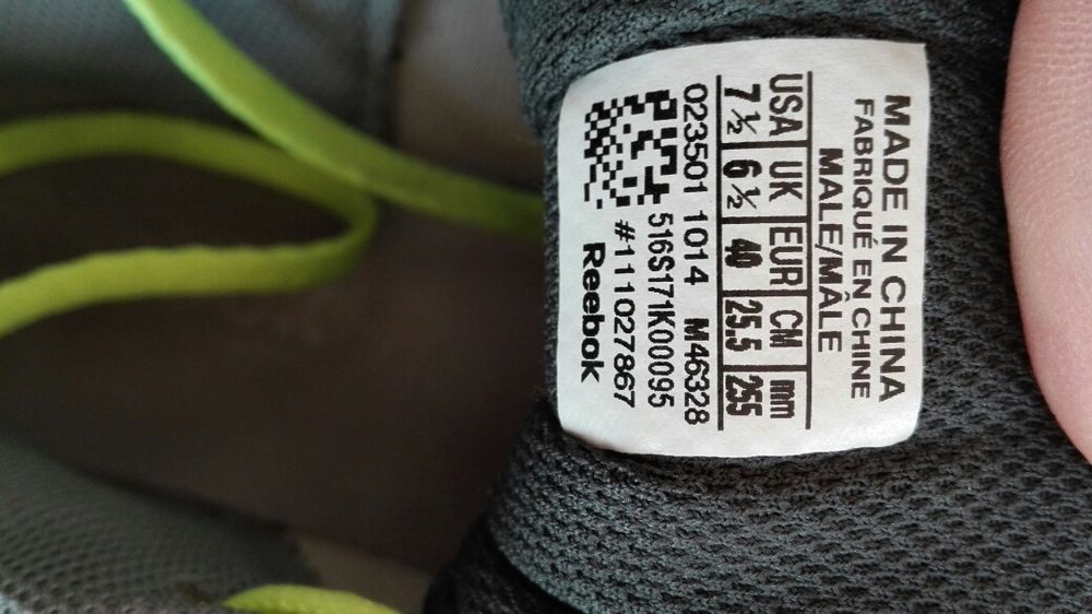 Adidași Reebok nr 40