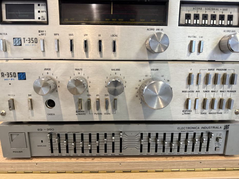 Linie audio electronica industriala A350