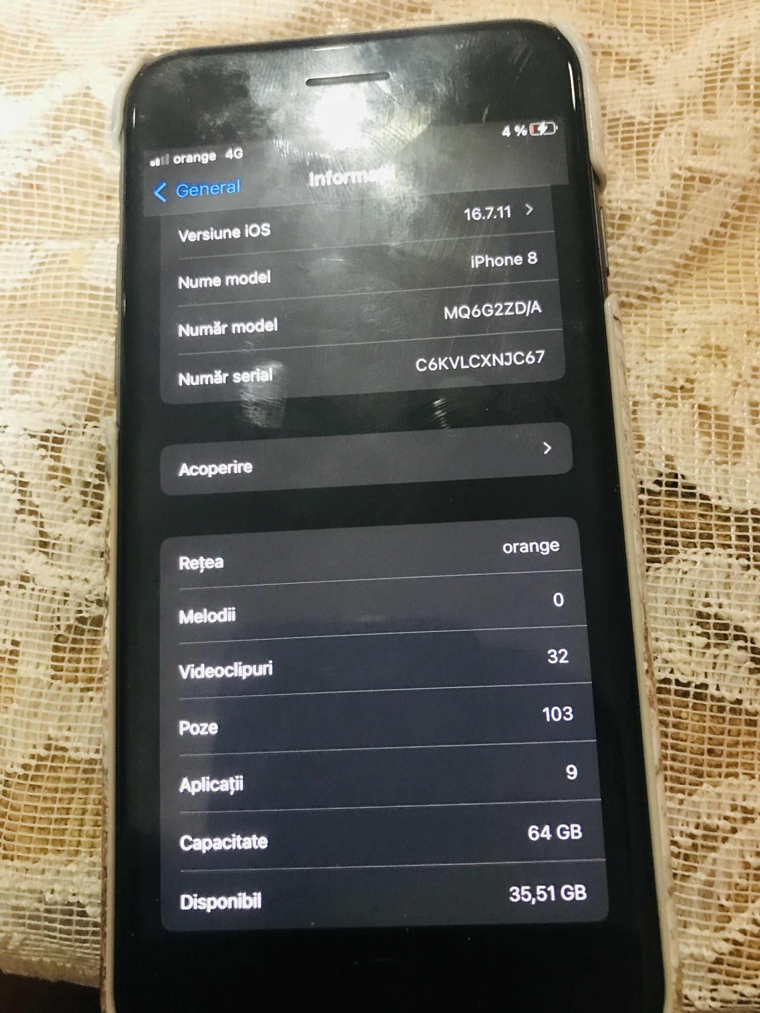 iPhone 8 de vânzare urgent