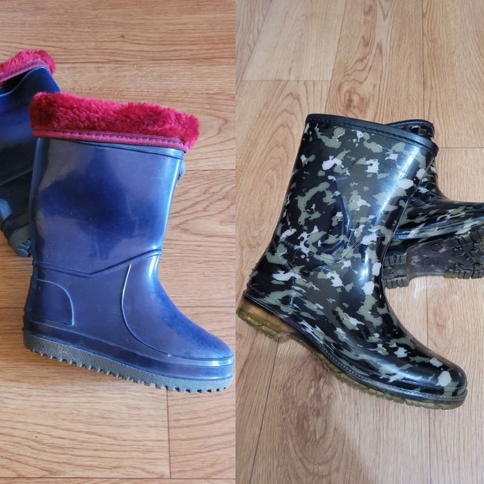 Сапоги резиновые (17.5 и 35 р-р)