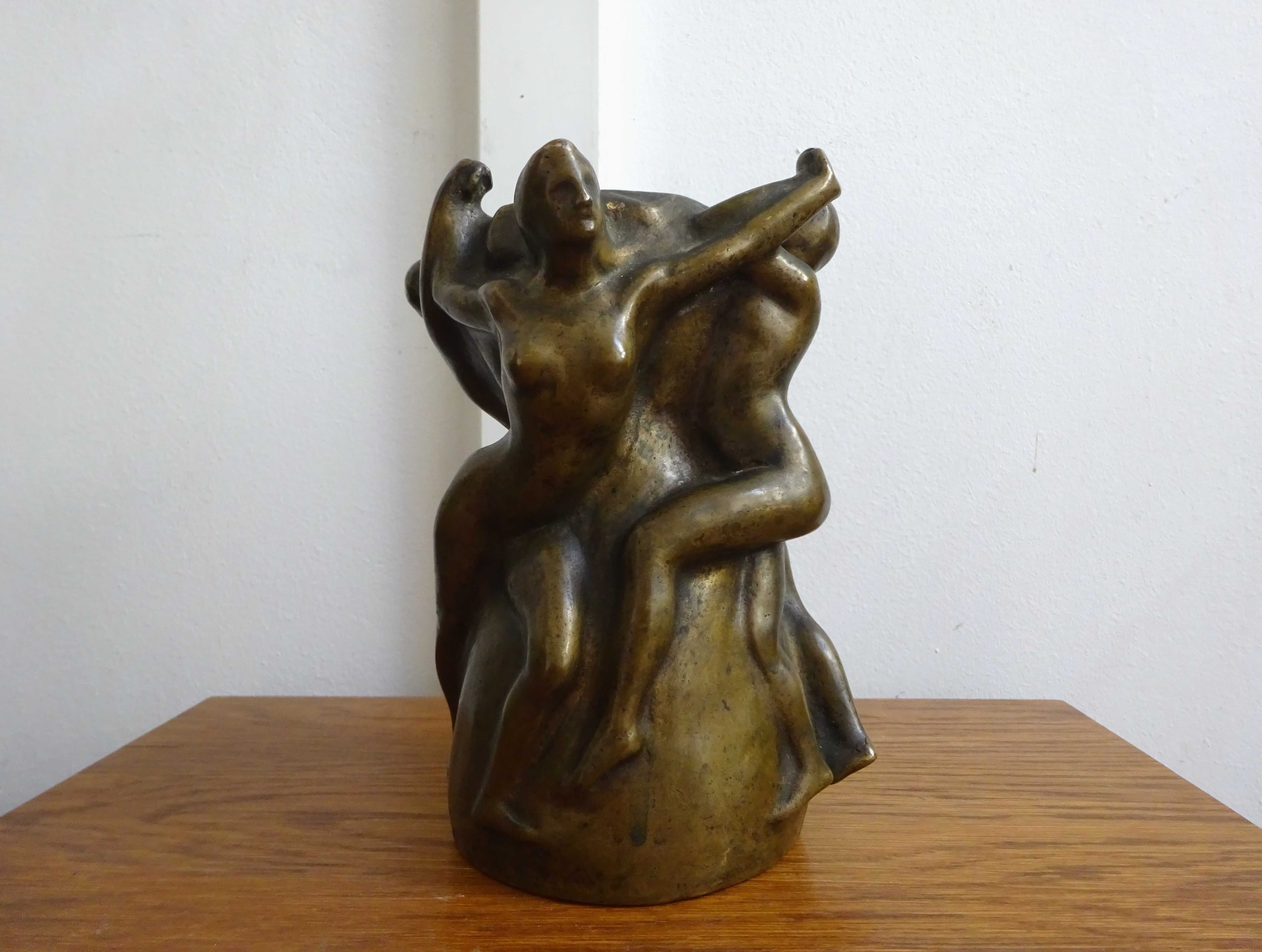 Vaza din bronz de Frederic Storck,‘Dansul nimfelor’|Opera de arta Rara