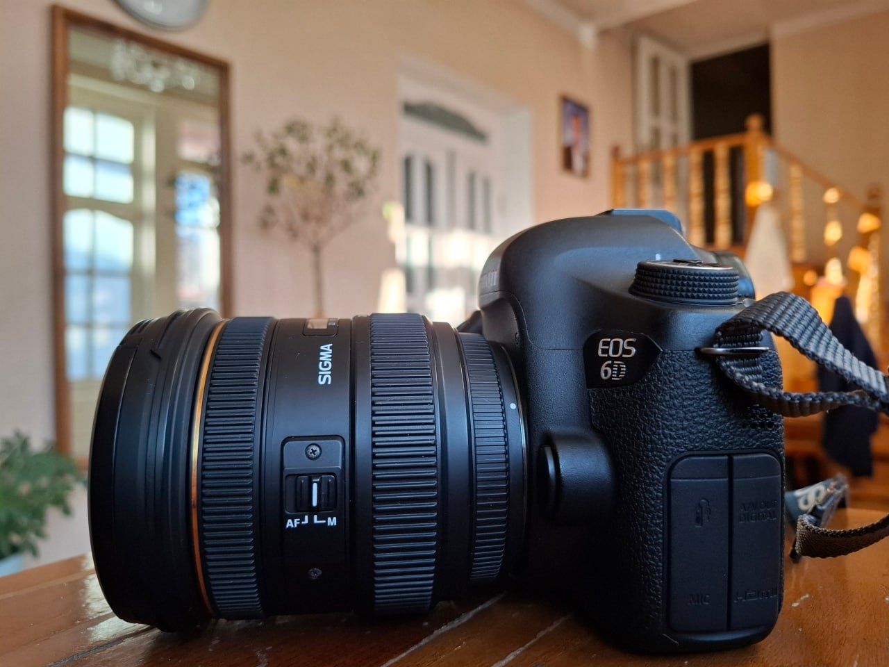 Canon 6D с Sigma 24-70 mm 2.8f