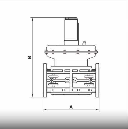 Газовый регулятор Madas FRG/2MC DN65