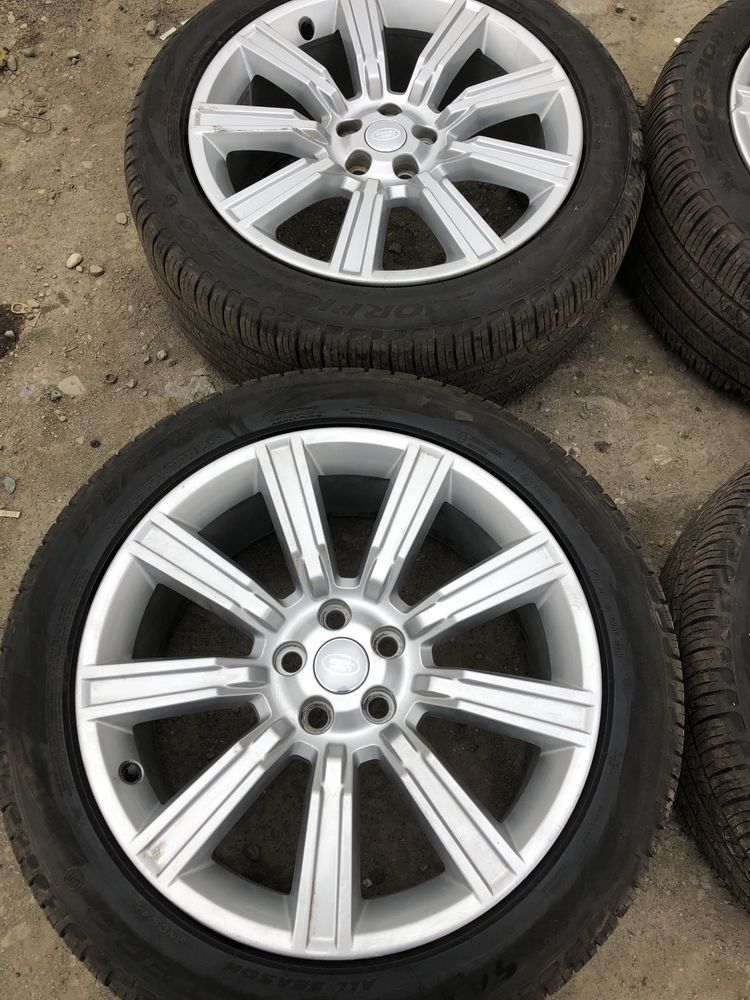 Jante 21 Range Rover sport/Vogue. 275/45R21. 9,5J anvelope iarna