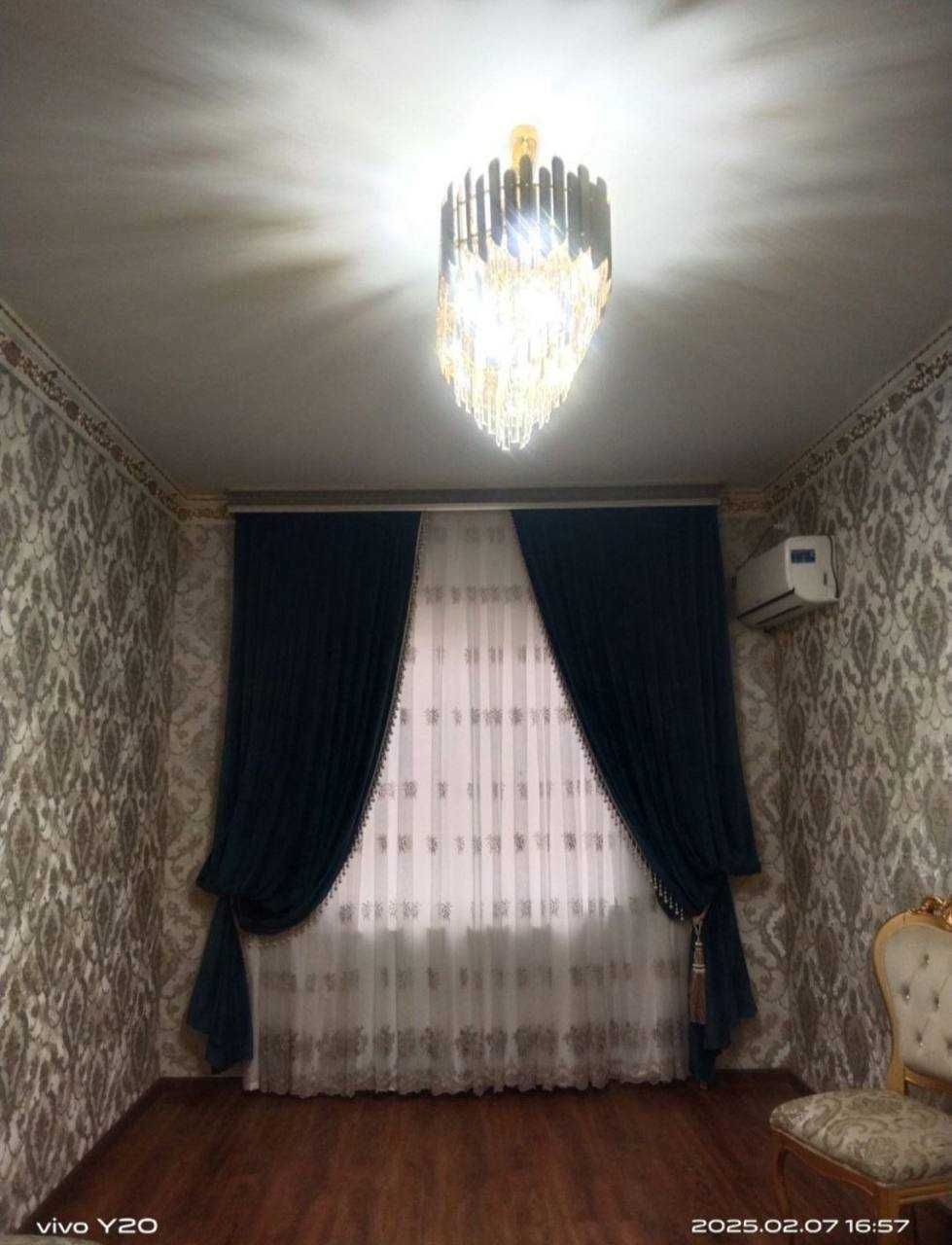 3 хоналик квартира 2 этаж шарк 1, бозорча