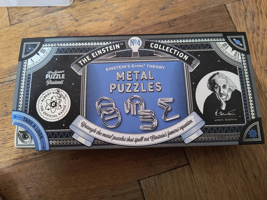Set puzzle-uri metalice – The Einstein Collection  - Perfect ptr Cadou