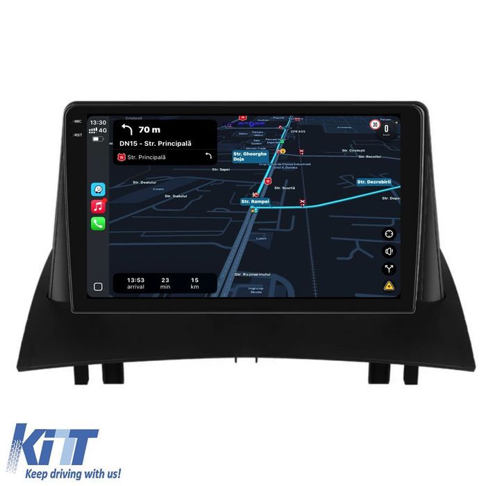 Navigatie Dedicata Renault Megane 2 (2002-2009), 9 Inch, 4Gb Ram, 64Gb
