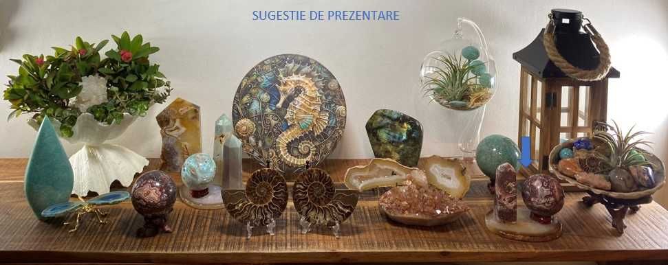 Cristale/Minerale - Agata Mexicana-set decorativ pietre semipretioase